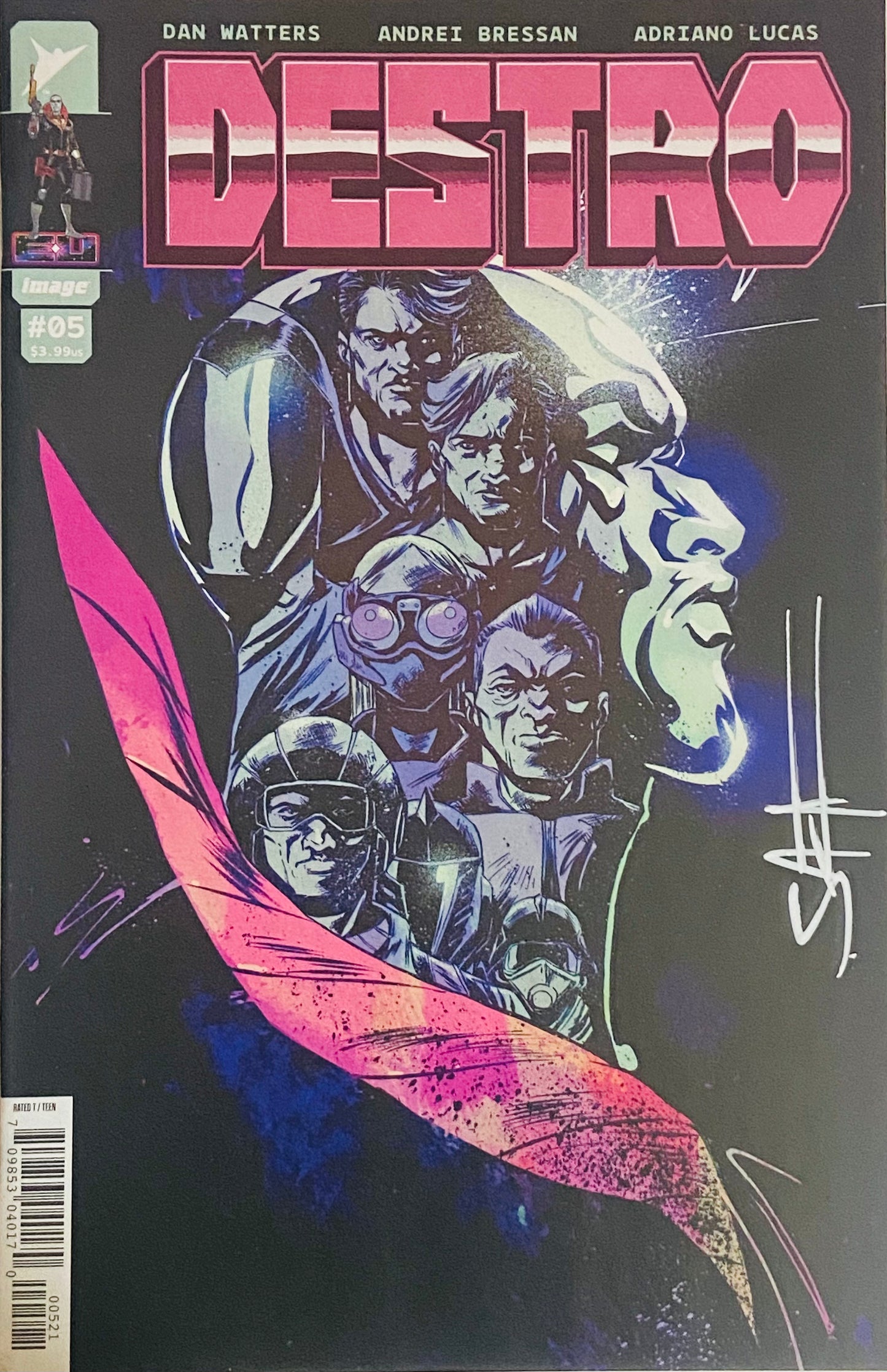 DESTRO 5 -SIGNED BY STANFORD GREENE