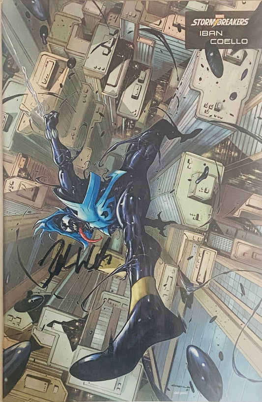 AMAZING SPIDER-MAN 75- SIGNED BY ZEB WELLS