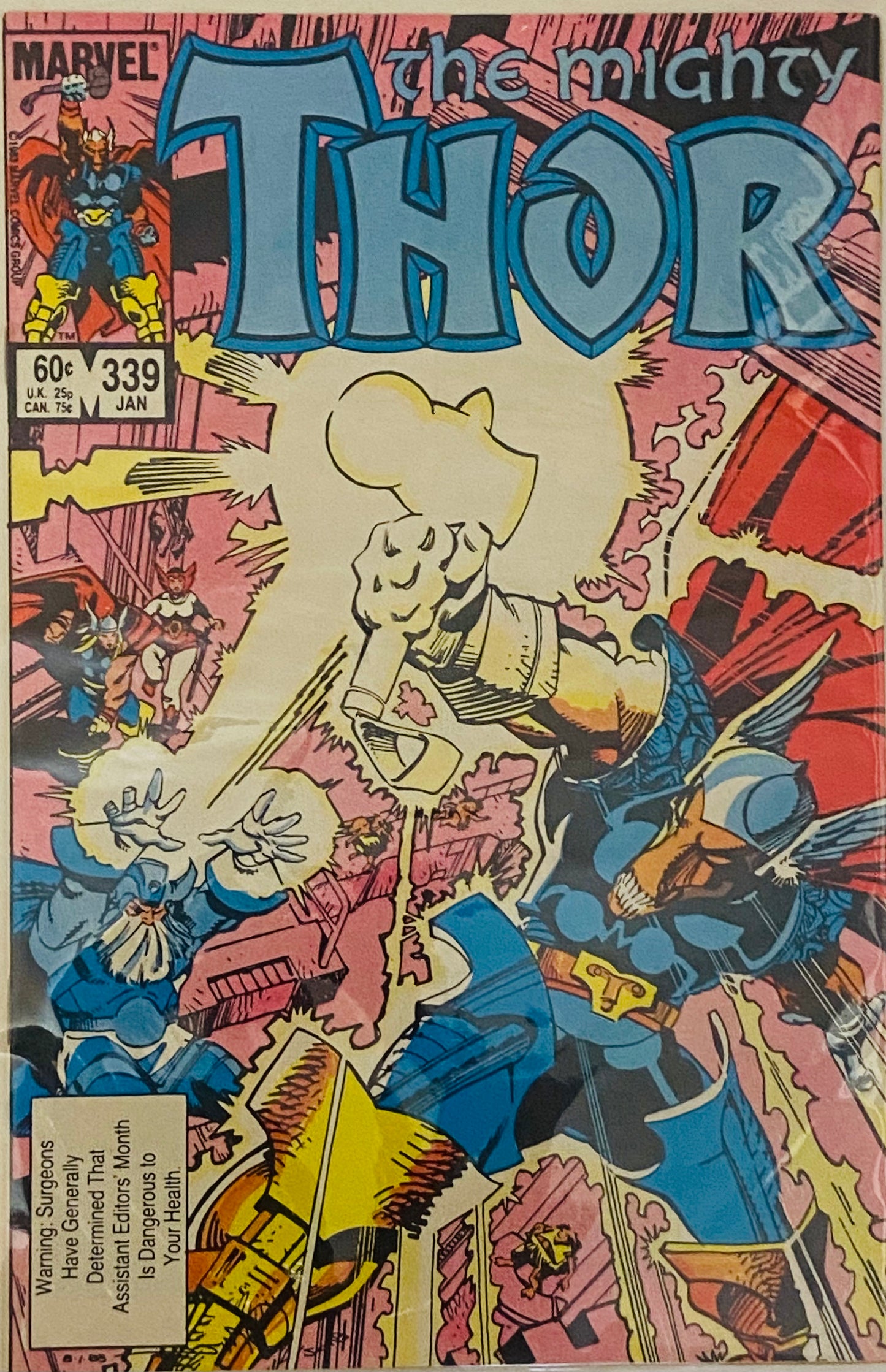 The Mighty Thor #339- 1st StormBringer app.