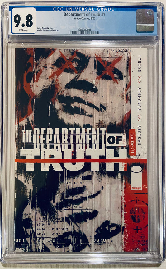 CGC 9.8 Department Of Truth #1 (1st Printing)
