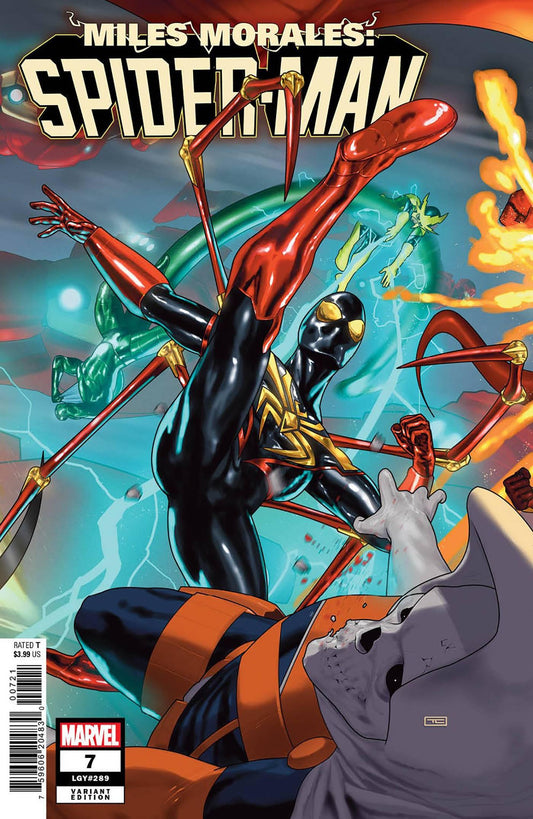 MILES MORALES SPIDER-MAN #7 TAURIN CLARKE CONNECTING VAR - HolyGrail Comix