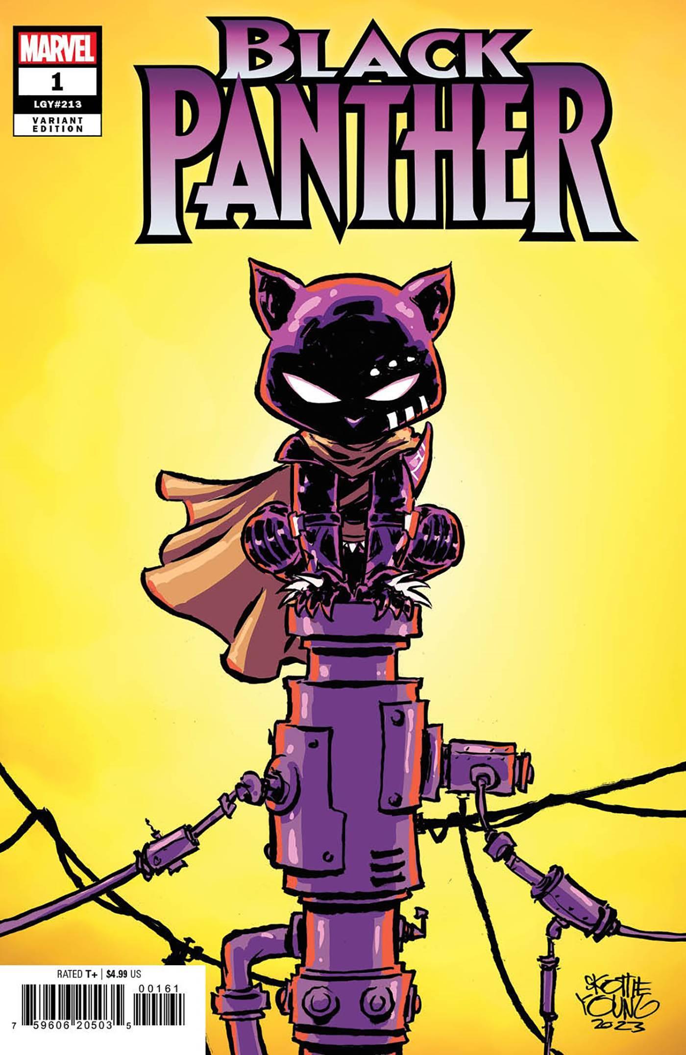 BLACK PANTHER #1 SKOTTIE YOUNG VAR - HolyGrail Comix