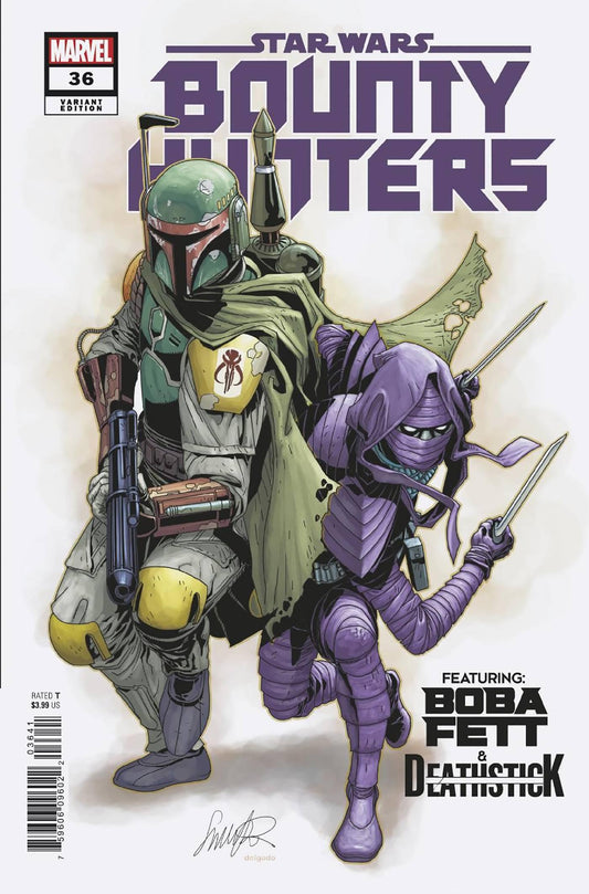 STAR WARS BOUNTY HUNTERS #36 LAROCCA BOBA FETT DEATH STICK V - HolyGrail Comix