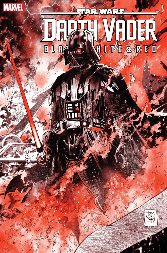 STAR WARS DARTH VADER BLACK WHITE AND RED #4 DANIEL VAR - HolyGrail Comix