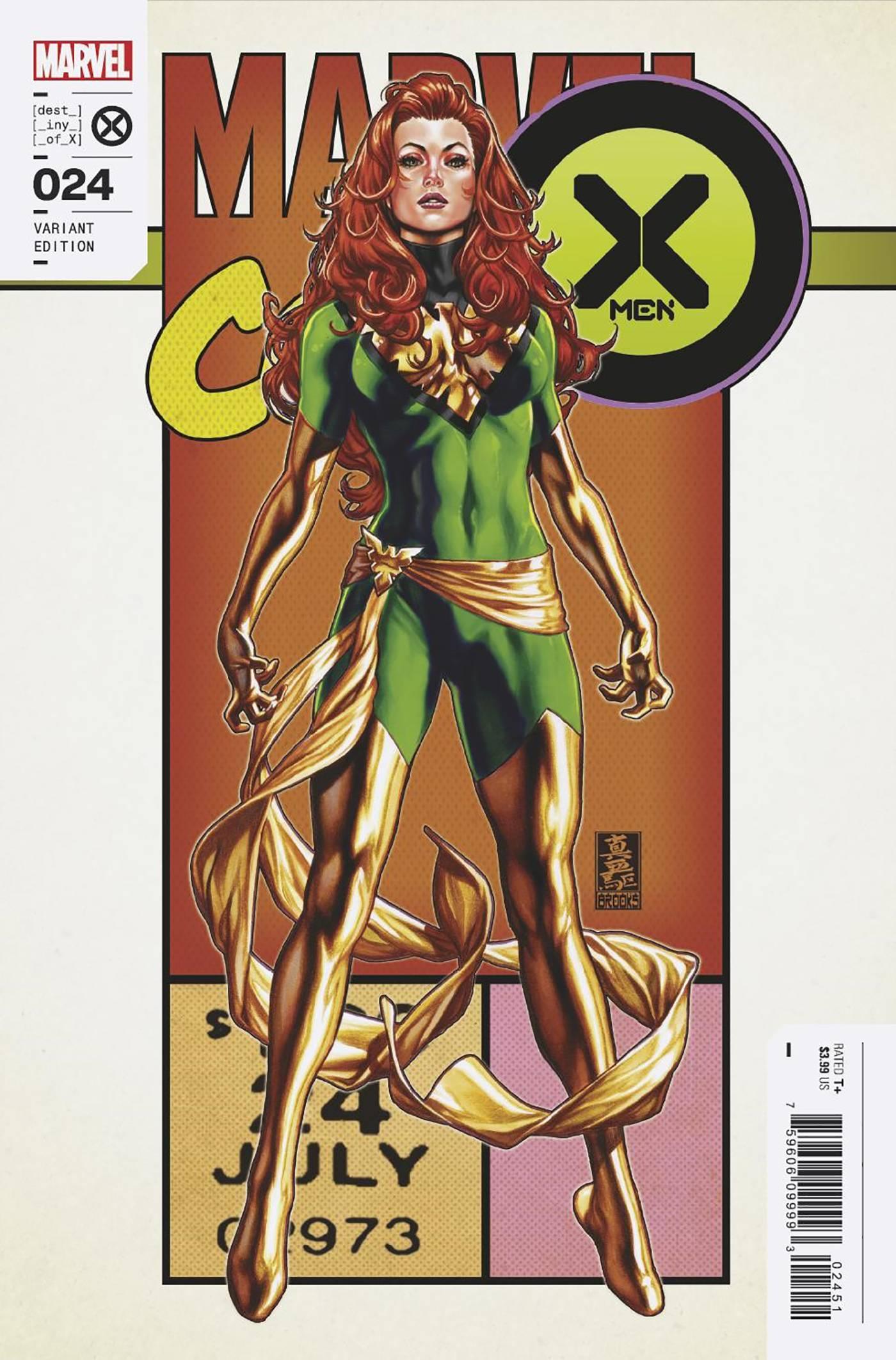 X-MEN #24 MARK BROOKS CORNER BOX VAR - HolyGrail Comix