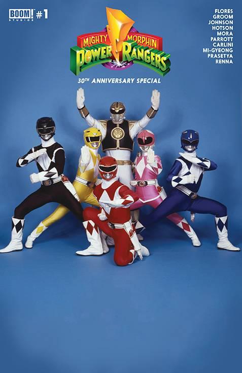 MMPR 30TH ANNV SPECIAL #1 CVR D PHOTO VAR - HolyGrail Comix