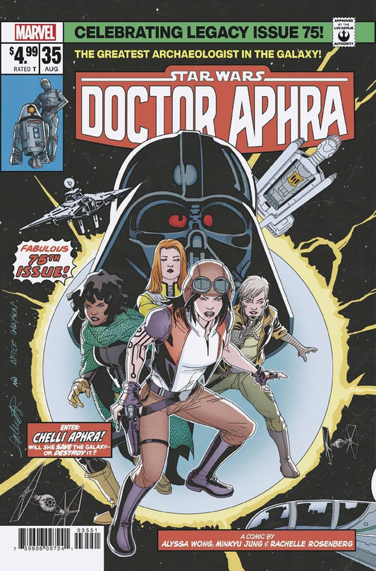 STAR WARS DOCTOR APHRA #35 SALVADOR LARROCA HOMAGE VAR - HolyGrail Comix