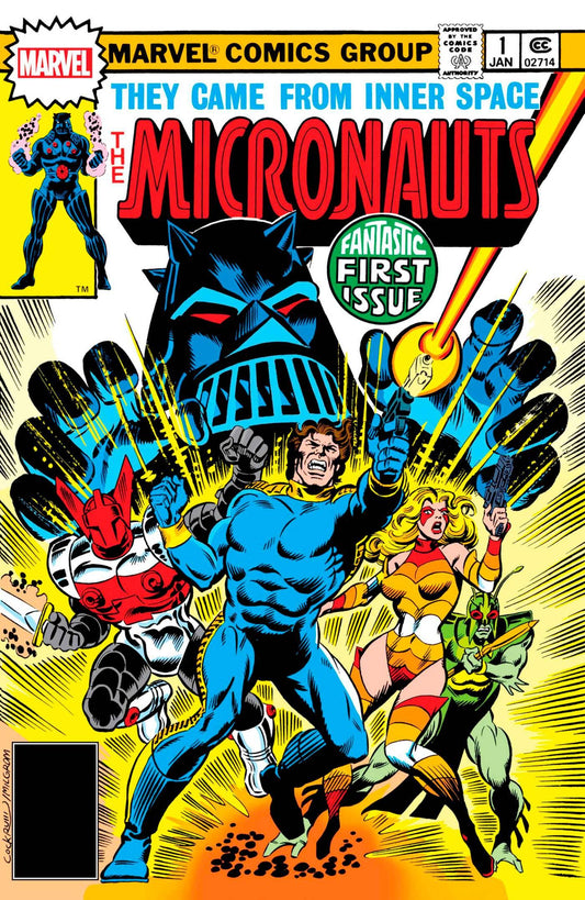 MICRONAUTS #1 FACSIMILE EDITION - HolyGrail Comix