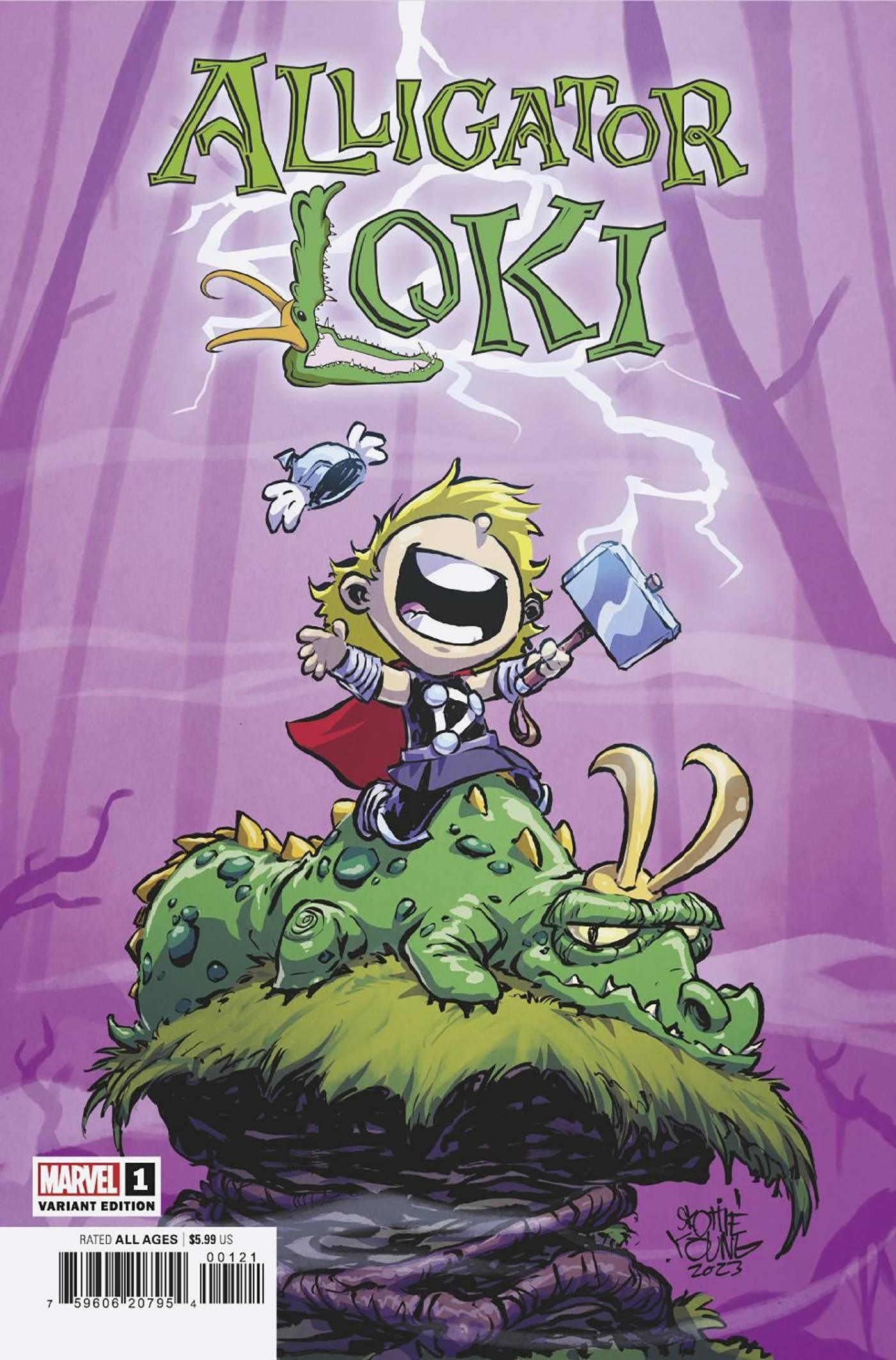 ALLIGATOR LOKI #1 SKOTTIE YOUNG VAR - HolyGrail Comix