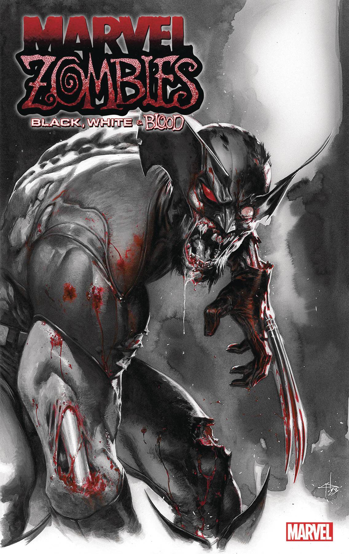 MARVEL ZOMBIES BLACK WHITE BLOOD #1