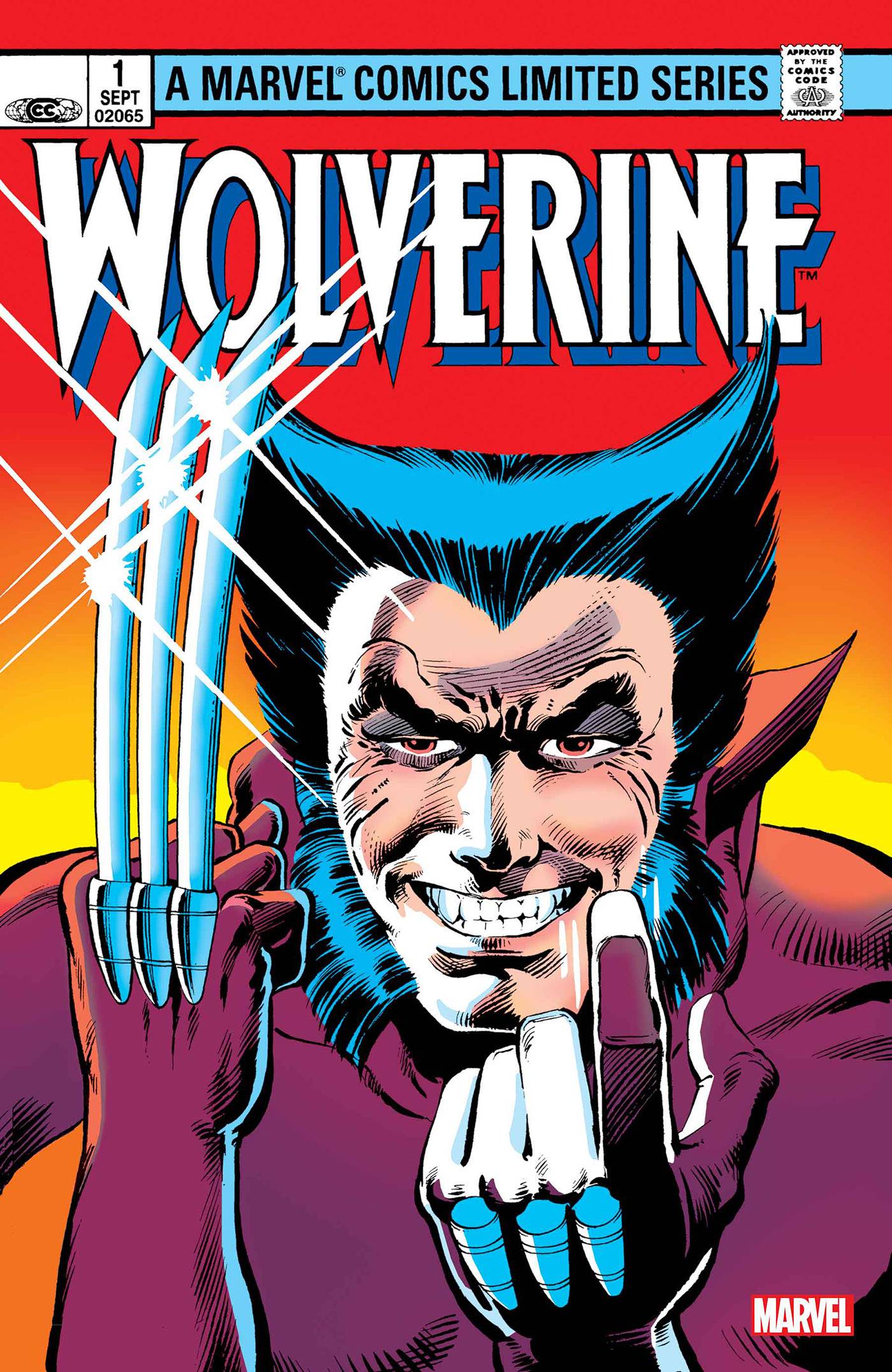 WOLVERINE BY CLAREMONT & MILLER FACSIMILE EDITION POSTER