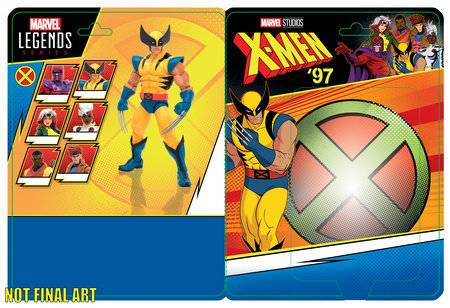 WOLVERINE #45 X-MEN 97 WOLVERINE ACTION FIGURE VAR