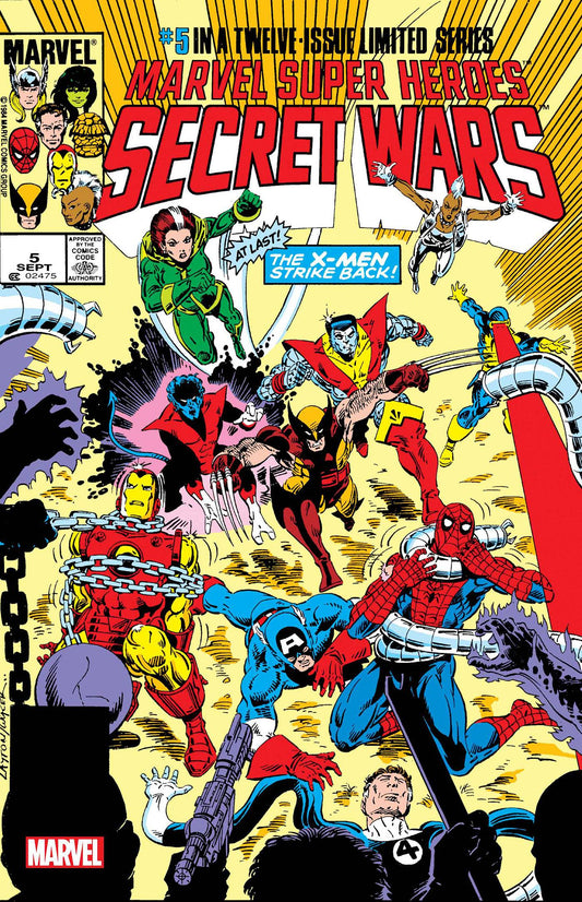 MSH SECRET WARS FACSIMILE EDITION #5 FOIL VAR