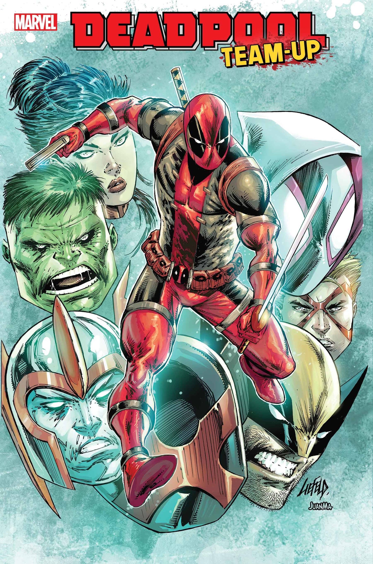 DEADPOOL TEAM-UP #1  ROB LIEFELD FOIL VAR