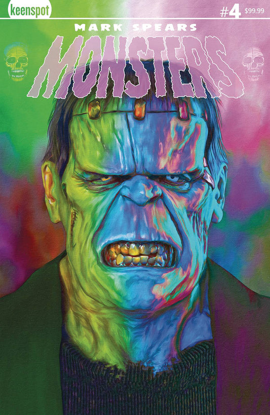 MARK SPEARS MONSTERS #4 CVR G METAL COVER