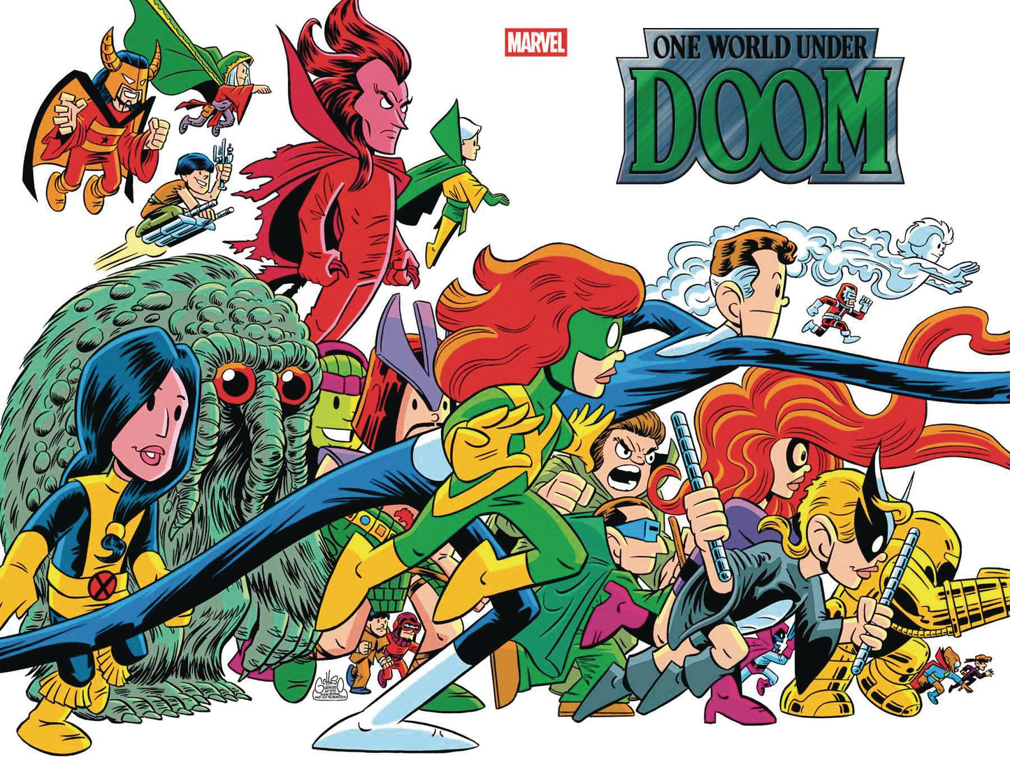 ONE WORLD UNDER DOOM #3 CHRIS GIARRUSSO CONNECT VAR H