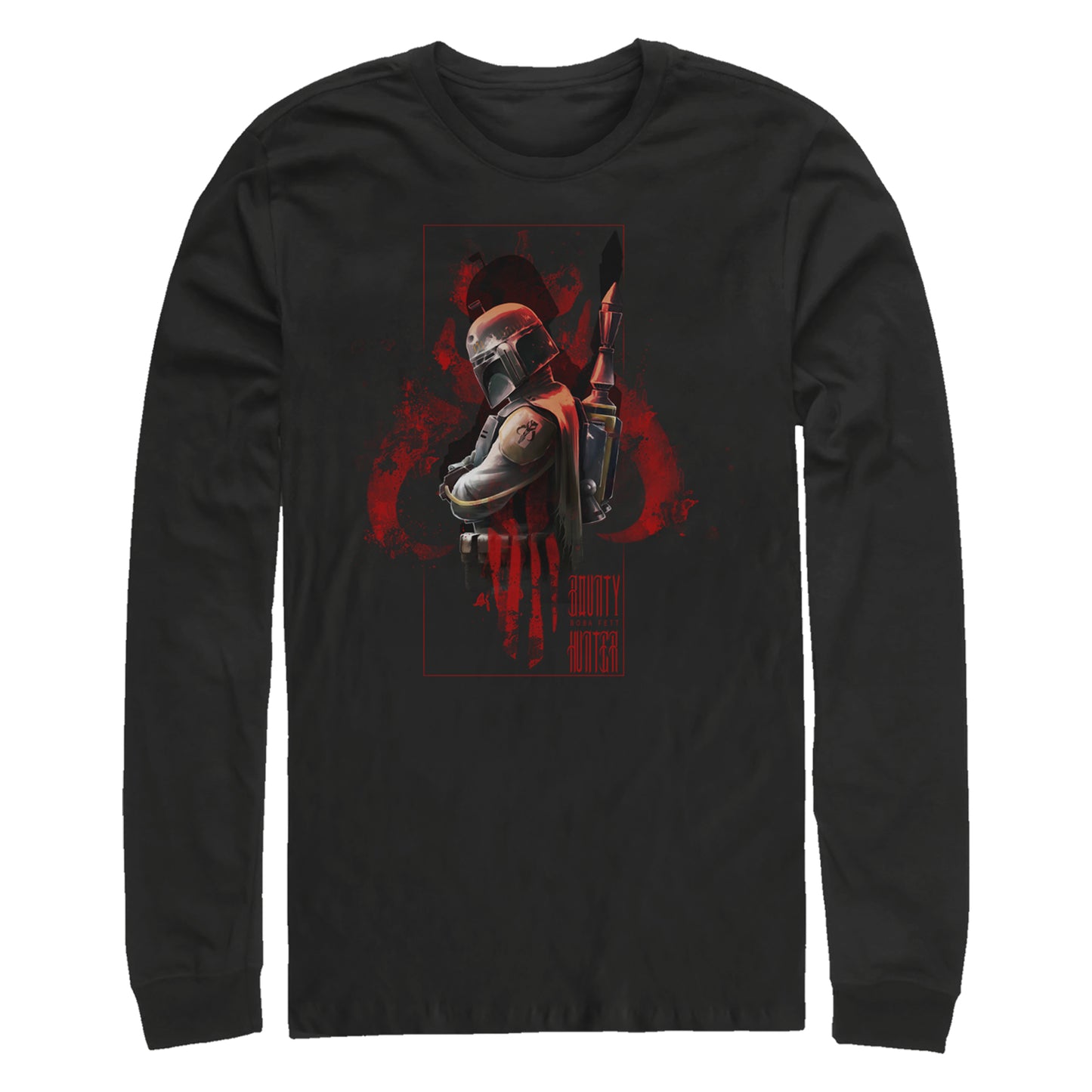 Men's Star Wars Bounty Hunter Long Sleeve T-Shirt