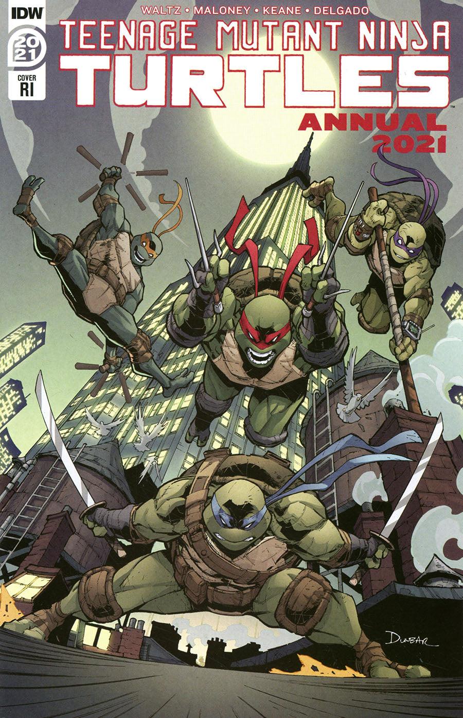 Teenage Mutant Ninja Turtles Vol 5 Annual 2021 Cover C Incentive - HolyGrail Comix