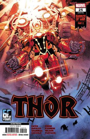 THOR 25 COCCOLO 2ND PRINTING VARIANT - HolyGrail Comix