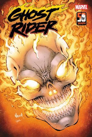 GHOST RIDER 1 NAUCK HEADSHOT VARIANT - HolyGrail Comix