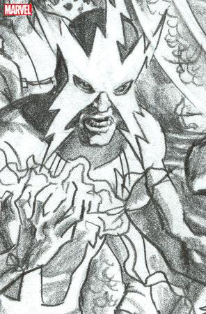 MILES MORALES: SPIDER-MAN 5 ALEX ROSS TIMELESS ELECTRO VIRGIN SKETCH VARIANT[1:100] - HolyGrail Comix