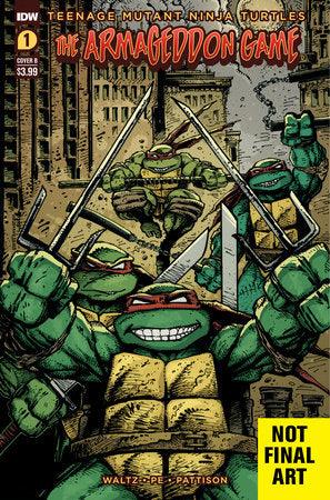 Teenage Mutant Ninja Turtles: The Armageddon Game #1 Variant B (Eastman) - HolyGrail Comix