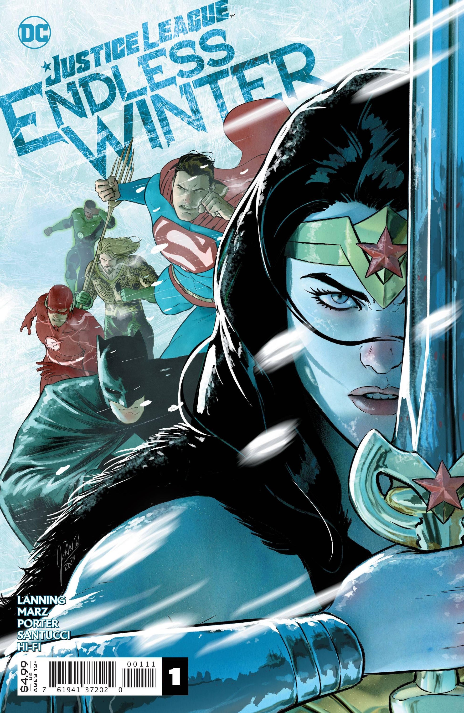 Justice League: Endless Winter #1 - HolyGrail Comix