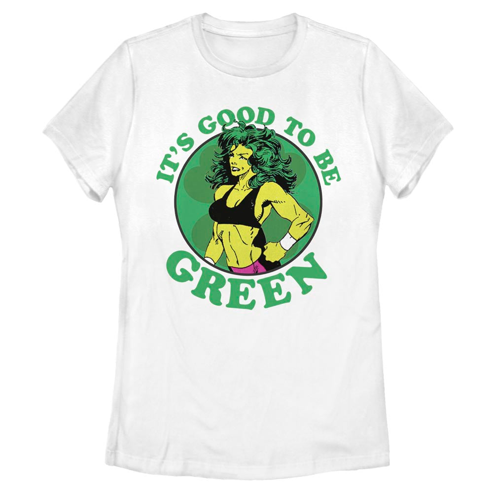 Women's Marvel She Hulk Green T-Shirt