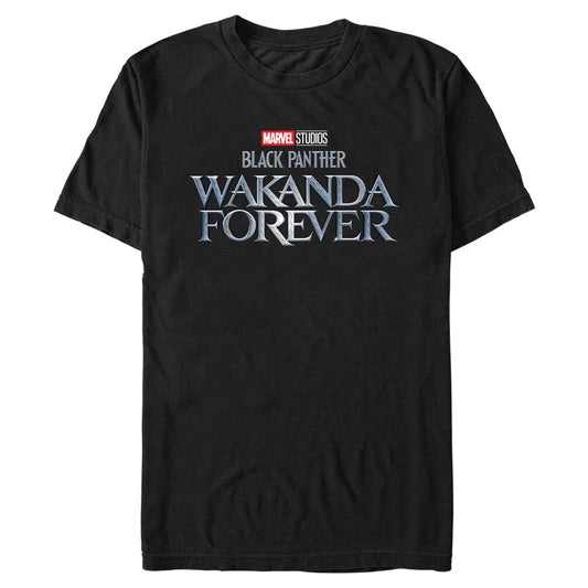 Men's Marvel Black Panther Wakanda Forever Wakanda Forever Metal T-Shirt