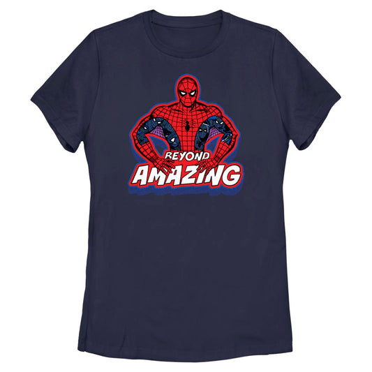 Women's Marvel Spider-Man Beyond Amazing SPIDEY POSE BEYOND T-Shirt