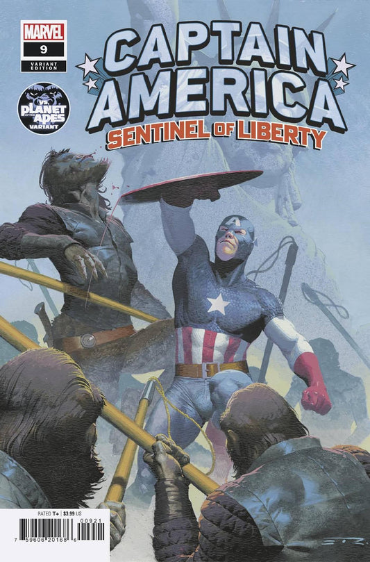 CAPTAIN AMERICA SENTINEL OF LIBERTY #9 PLANET OF THE APES VA - HolyGrail Comix
