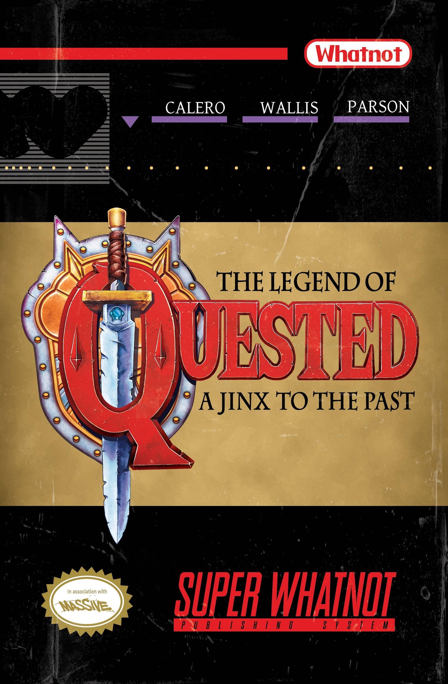 QUESTED #3 CVR C RICHARDSON VIDEO GAME HOMAGE - HolyGrail Comix