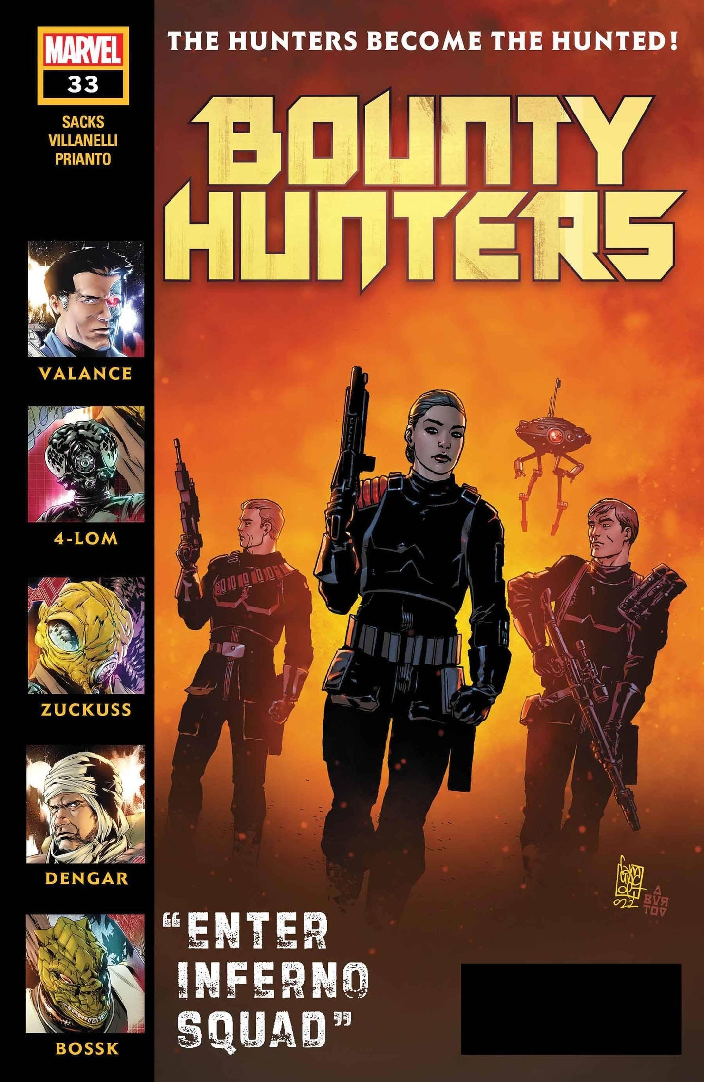 STAR WARS BOUNTY HUNTERS #33 - HolyGrail Comix