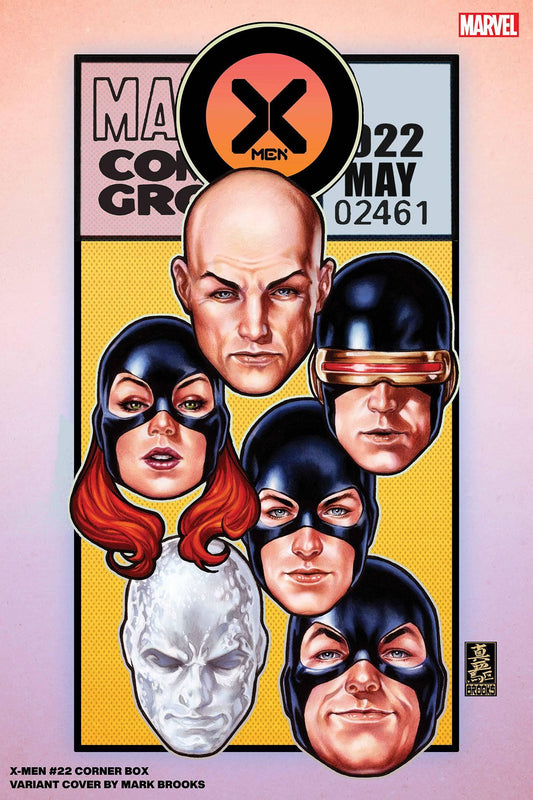 X-MEN #22 BROOKS CORNER BOX VAR - HolyGrail Comix