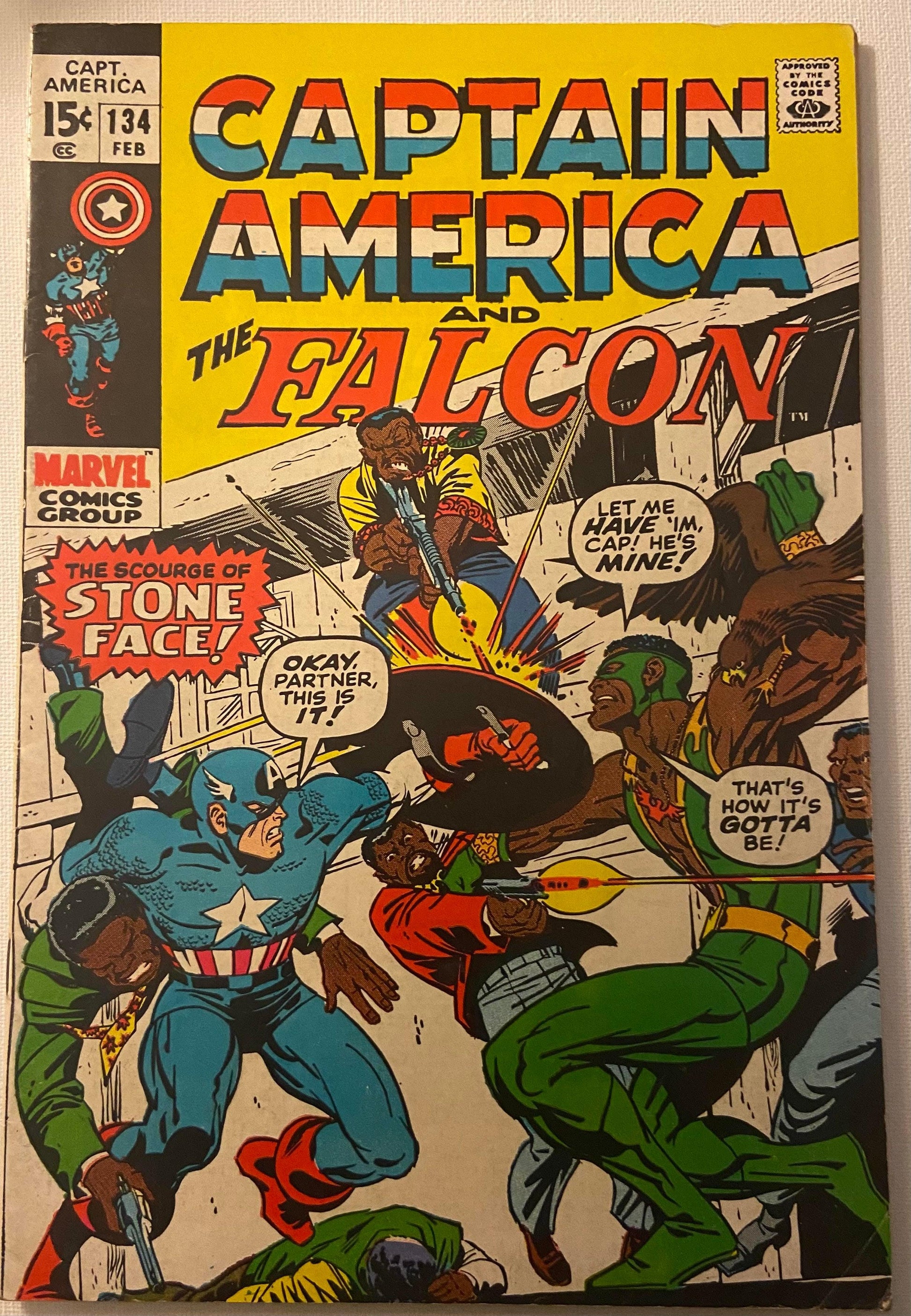 Captain America and Falcon #134 - HolyGrail Comix
