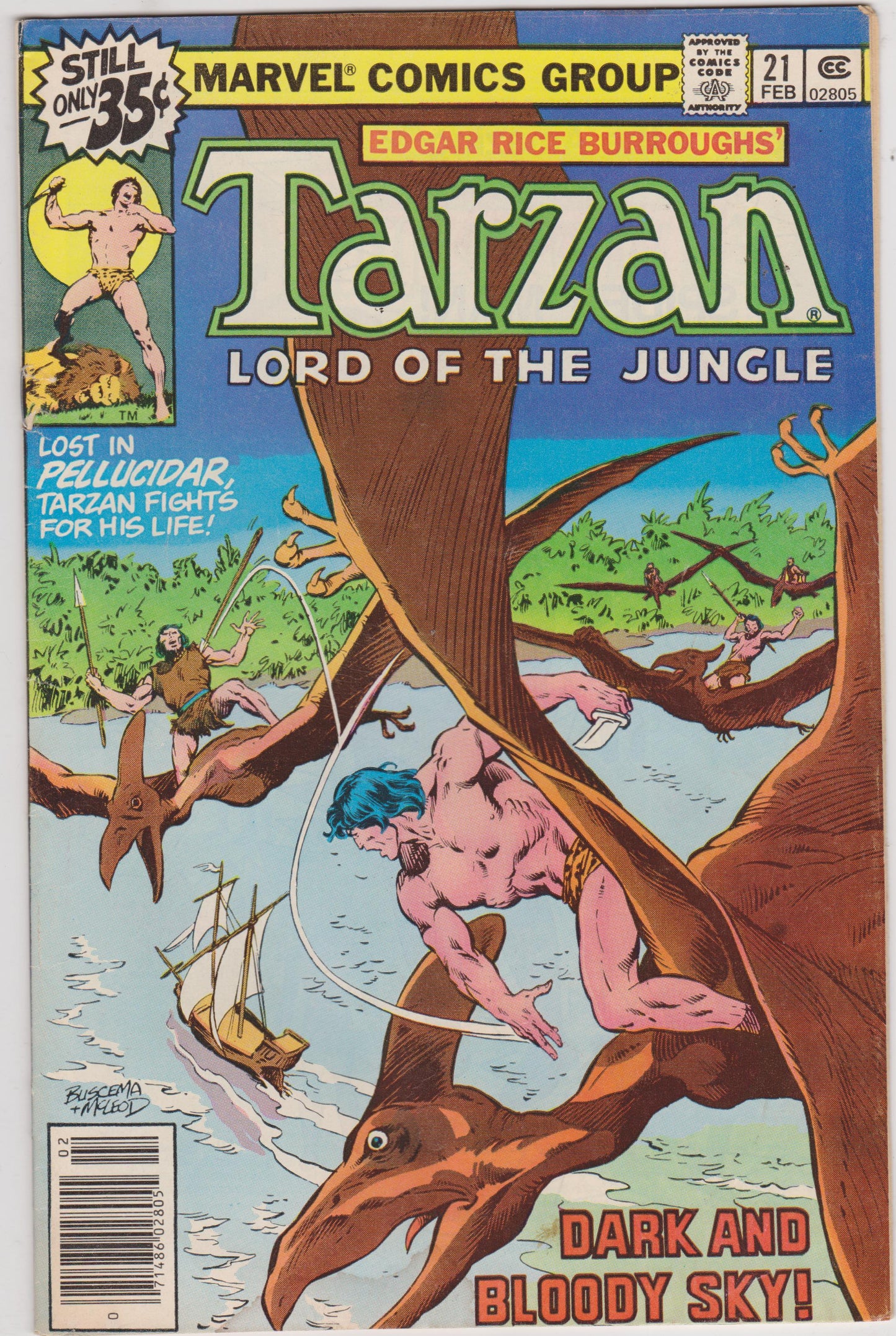 Tarzan #21 - HolyGrail Comix