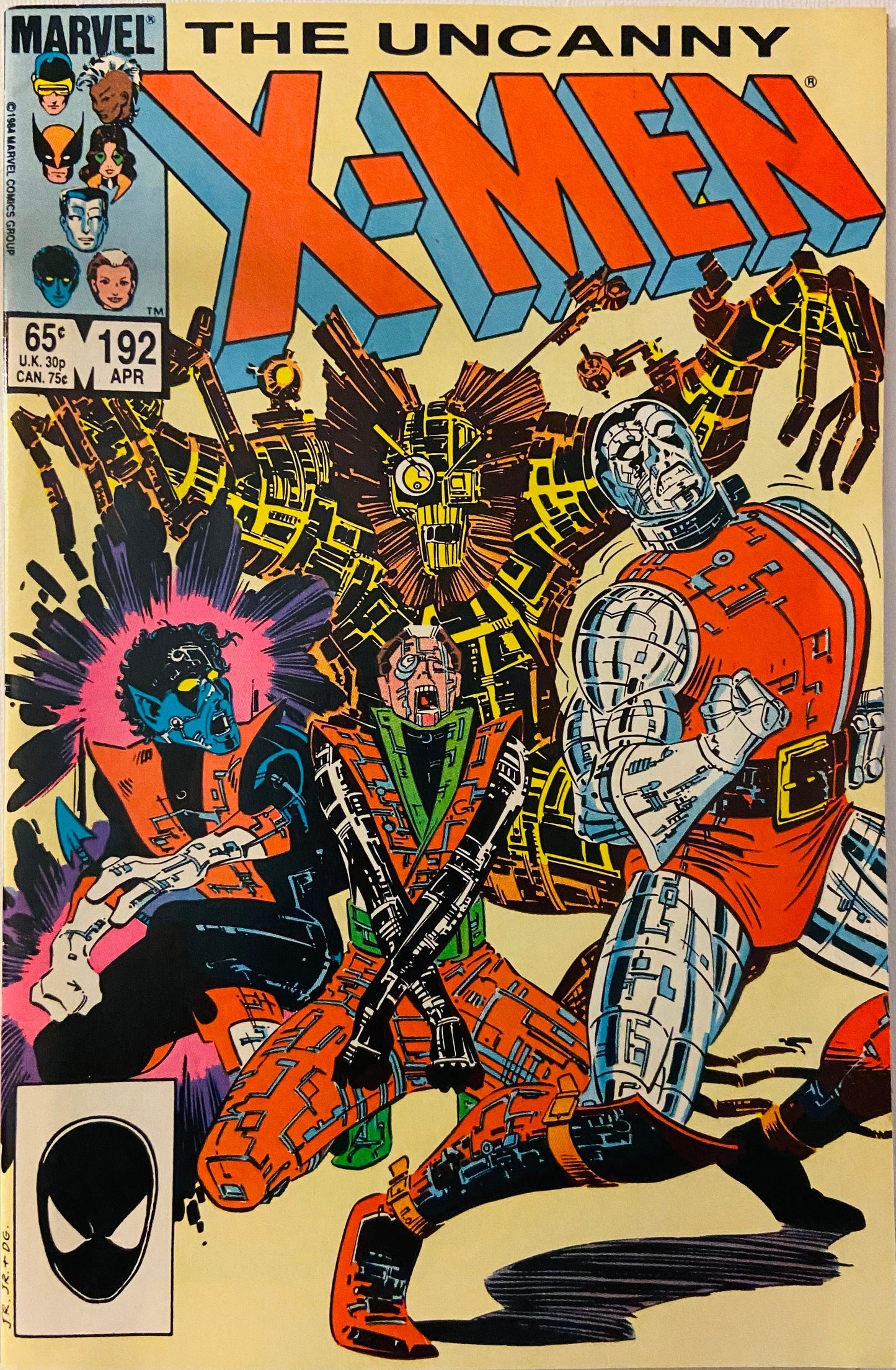 Uncanny X-men #192 - HolyGrail Comix