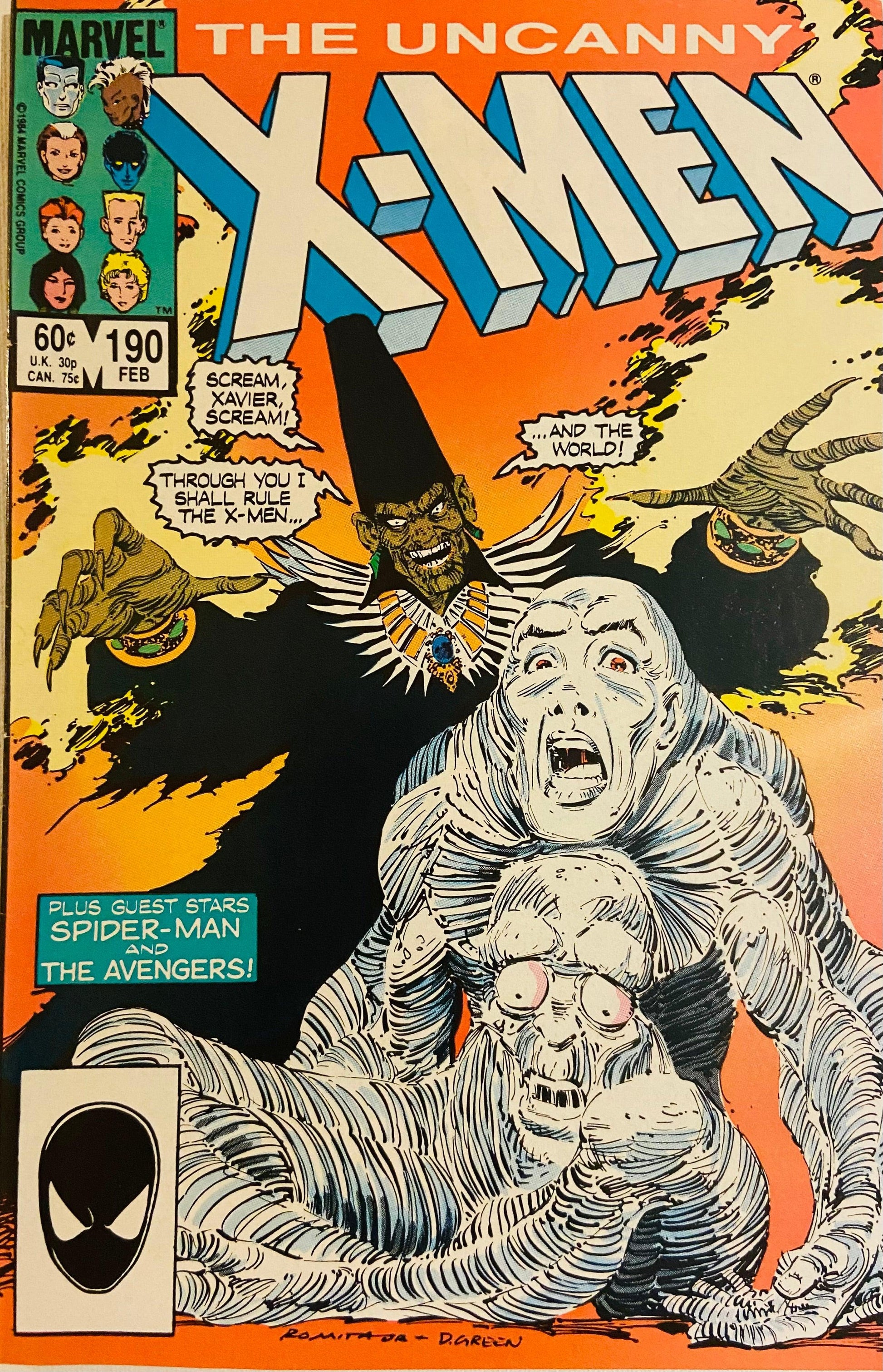 Uncanny X-men #190 - HolyGrail Comix