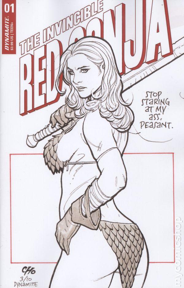 The Invincible Red Sonja #1 - HolyGrail Comix