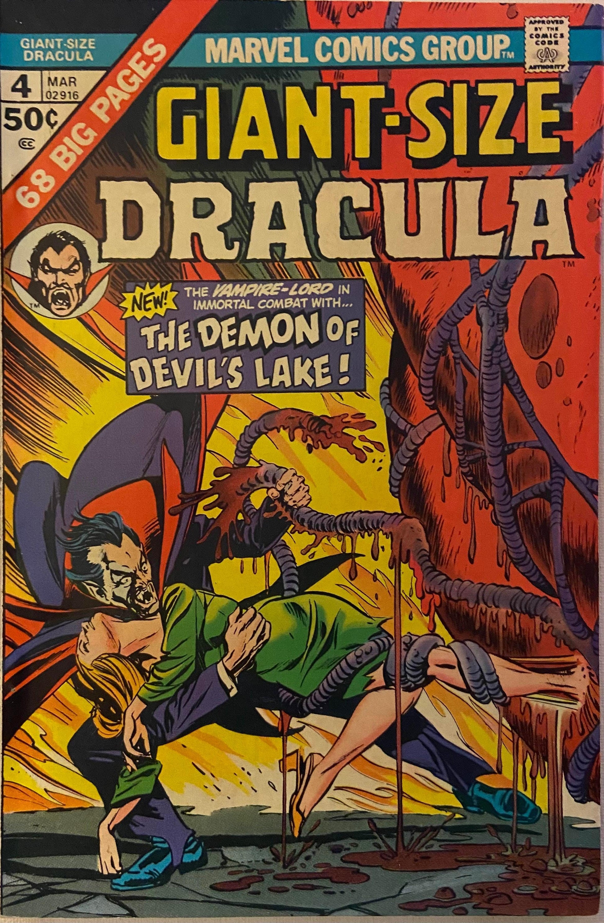 Giant Size Dracula #4 - HolyGrail Comix
