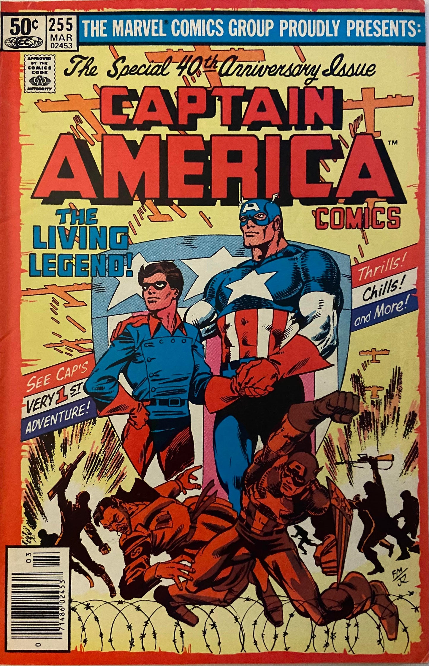 Captain America #255 - HolyGrail Comix